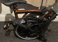 2024 Brompton C Line Flame Red Lacquer low bar 6 speed. ridden less than 5 miles
