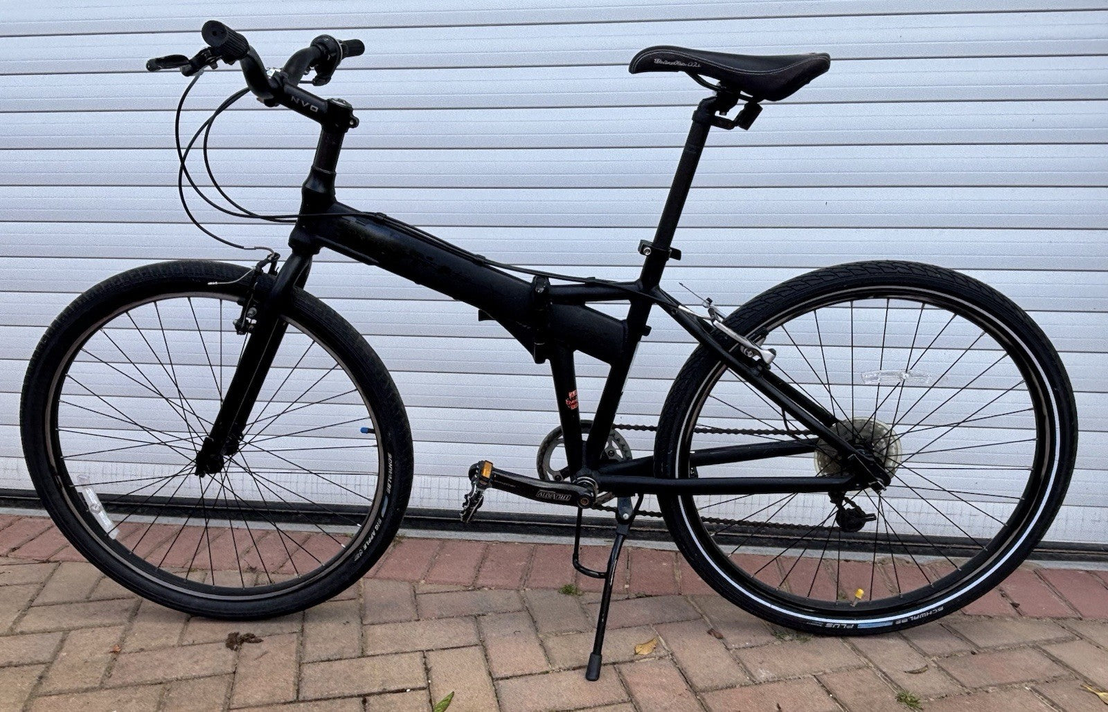 Dahon Jack 16” Small folding Aluminium mountain bike MTB black.