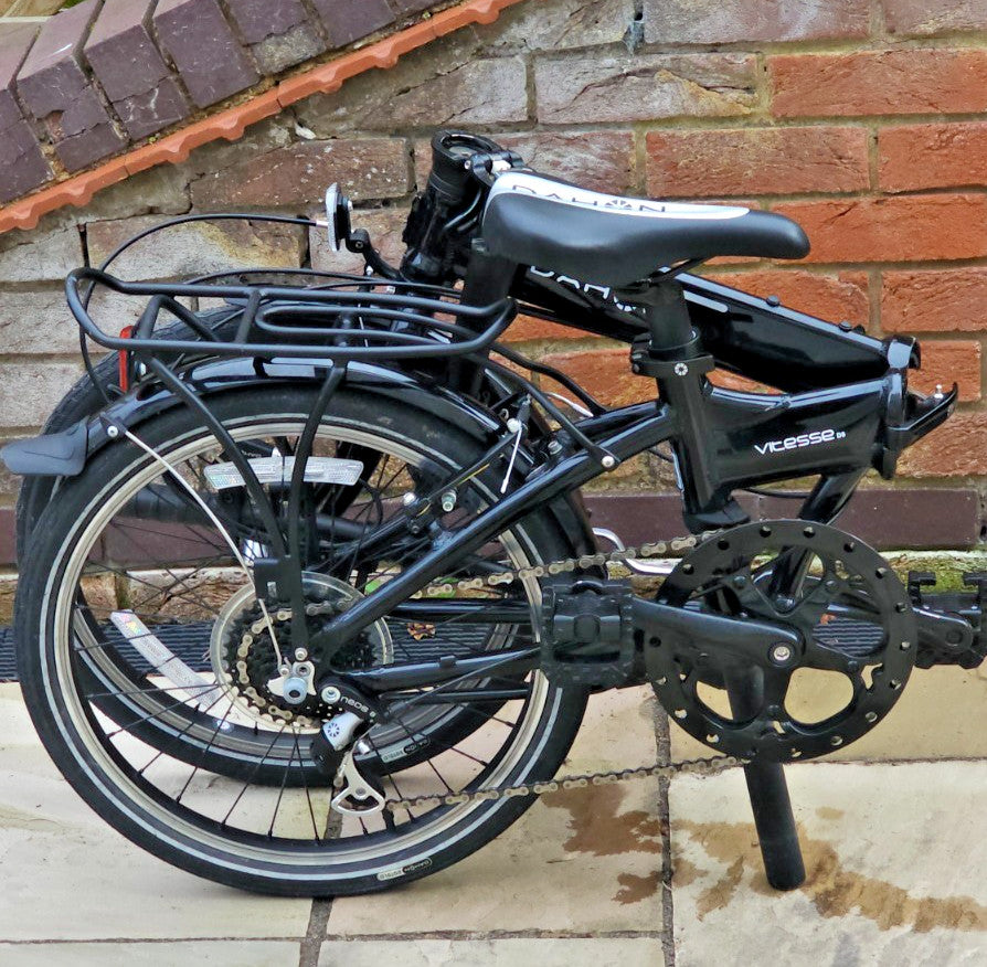 Dahon Vitesse D8 Folding Commuter Bike, Obsidian black - Pro-Serviced V.G.C