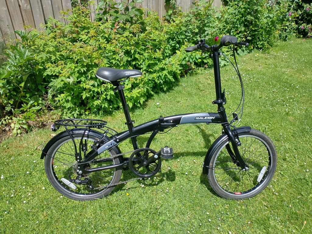Raleigh Folding Bike For Adults.  Little used.