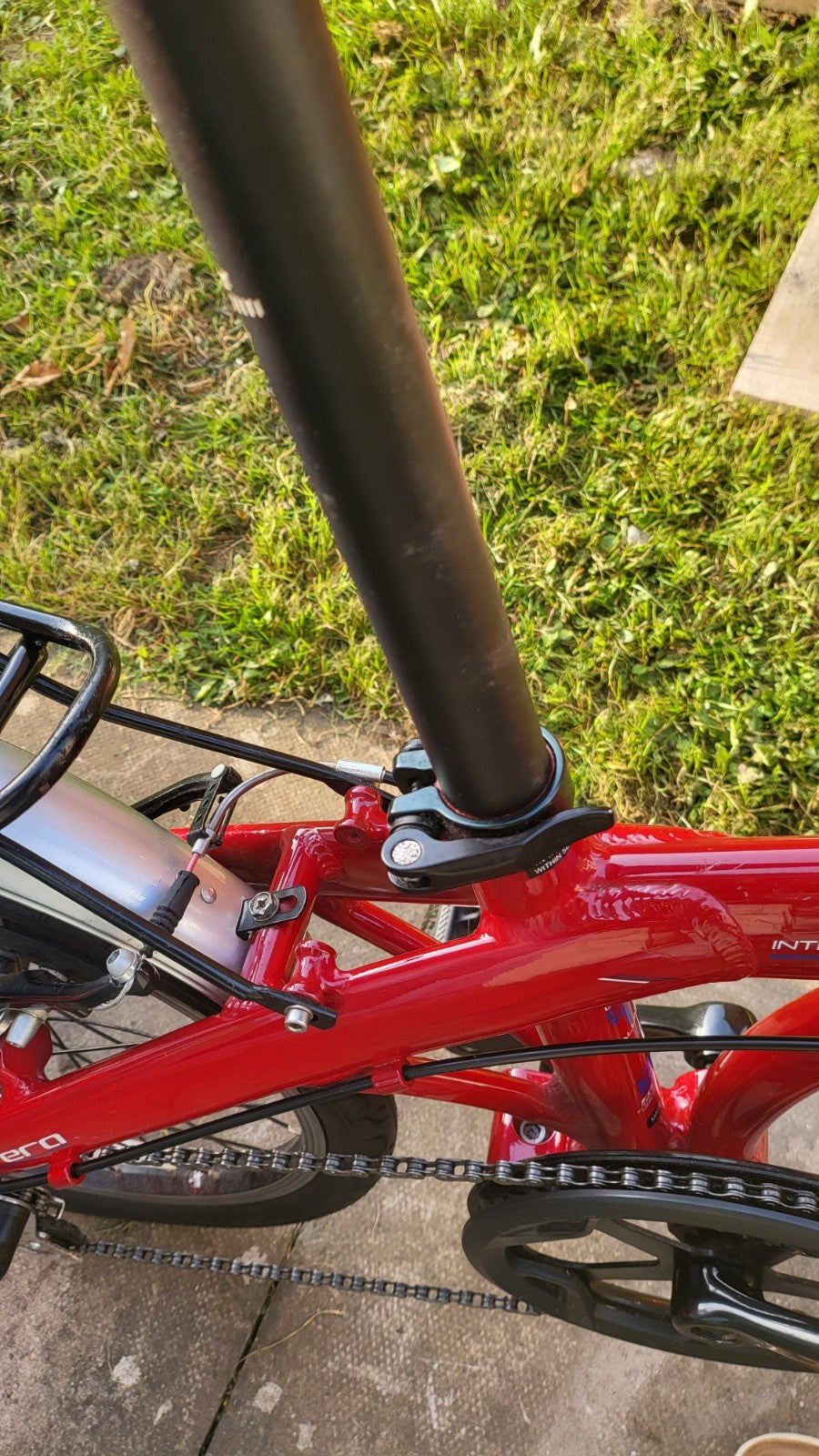 Red Career Foldable Lightweight Bicycle Bike