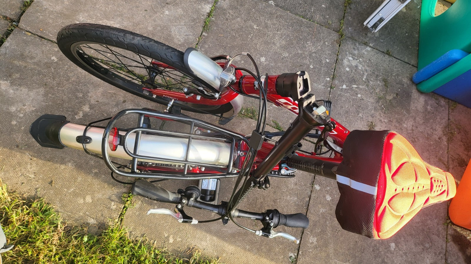 Red Career Foldable Lightweight Bicycle Bike