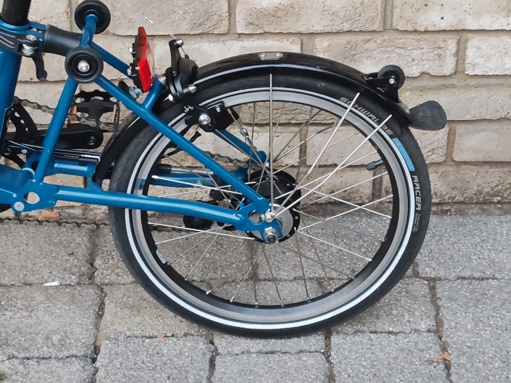 Brompton C Line 6 Speed 2025 Folding Bike Ocean Blue Pristine Condition