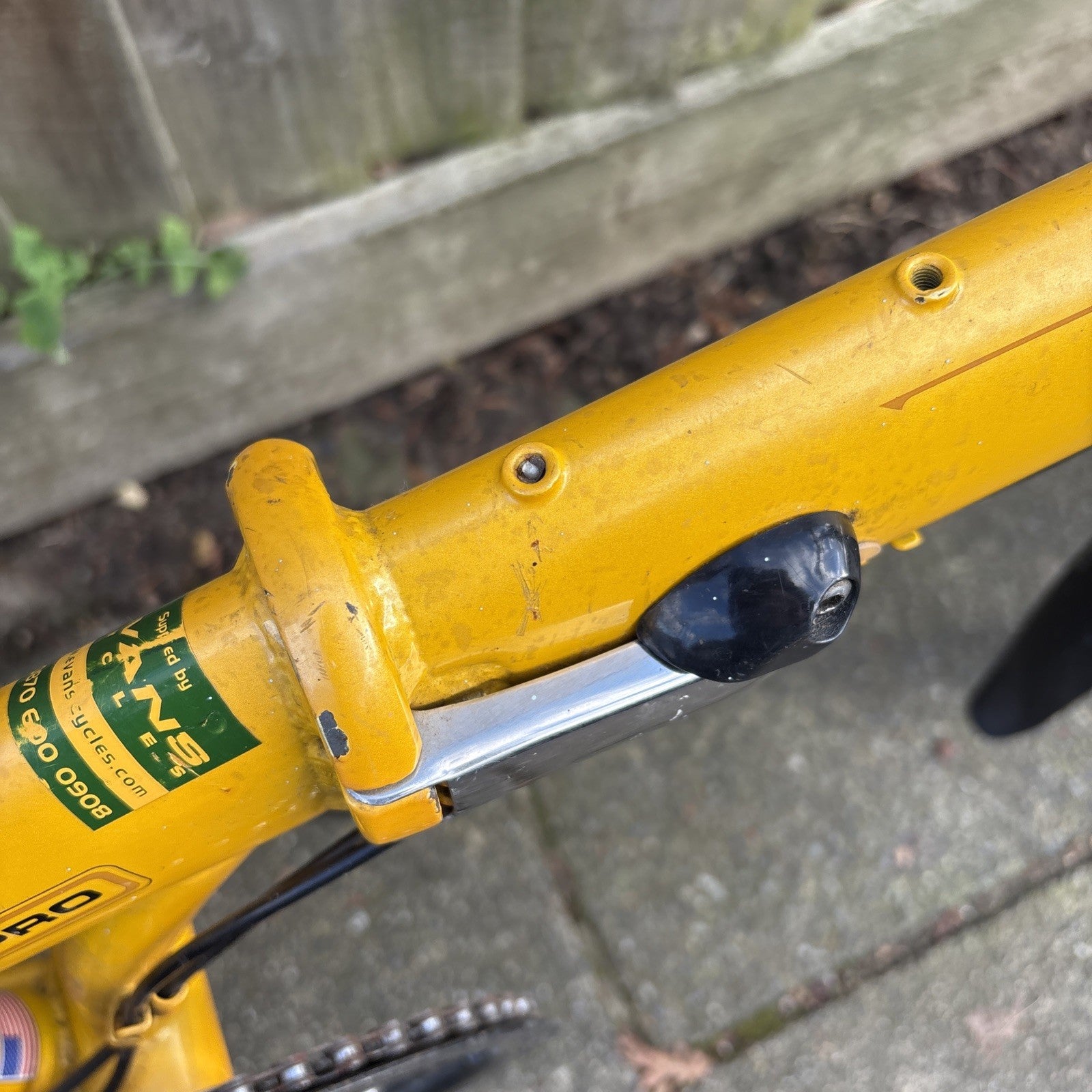 Dahon Speed Pro -7 Speed Folding Bike In Yellow
