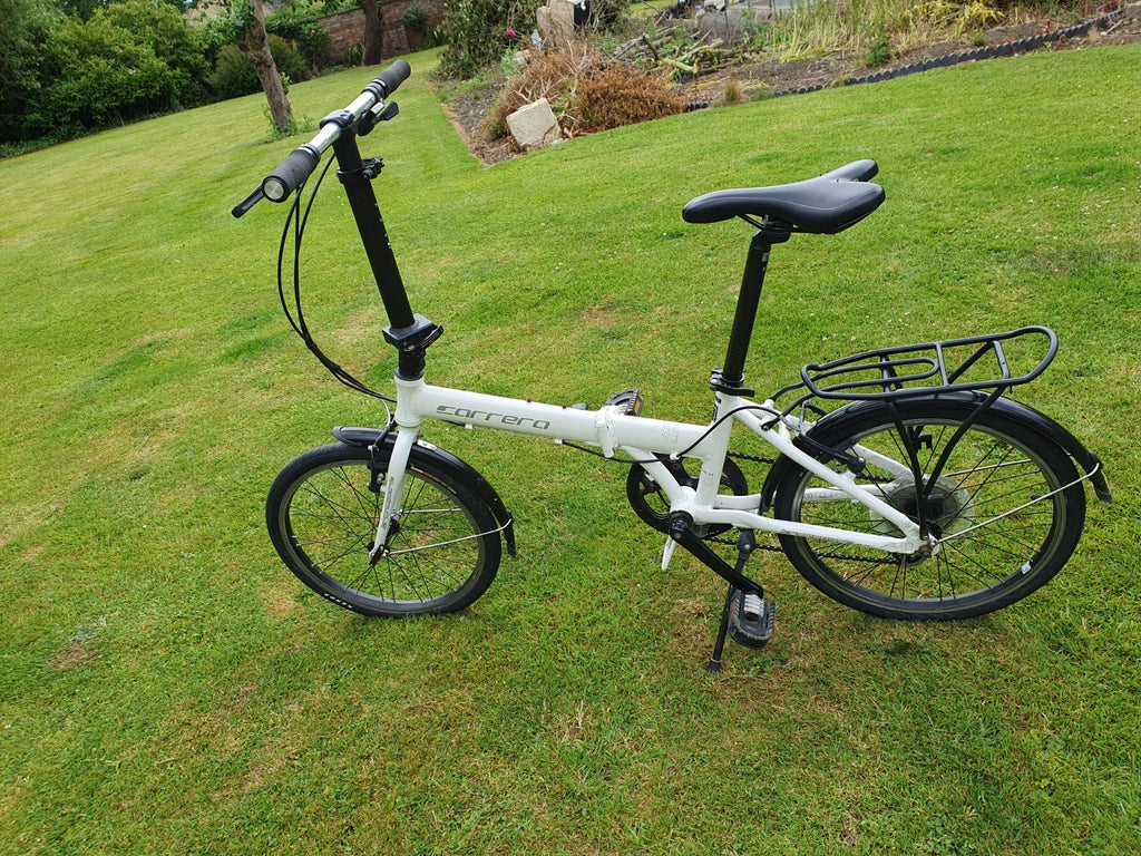 Carrera Transport 8-Gear Folding Lightweight Aluminium Bicycle