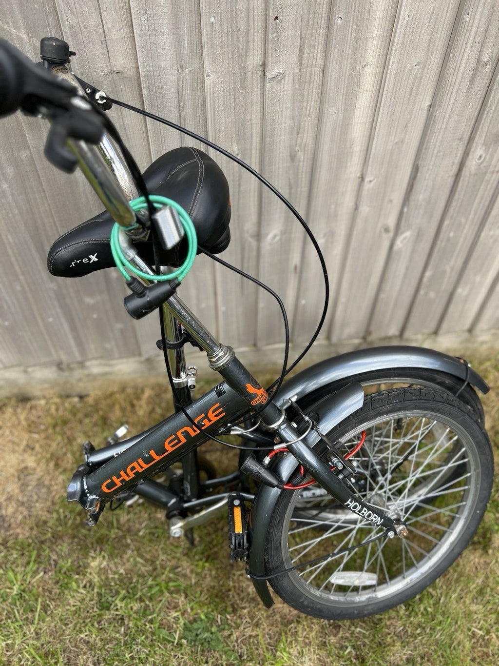 Challenge Holborn Folding Bike - Grey/Orange