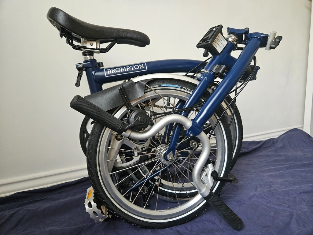 Brompton M3L - 3 Speed - C Line - Mid- Tempest Blue