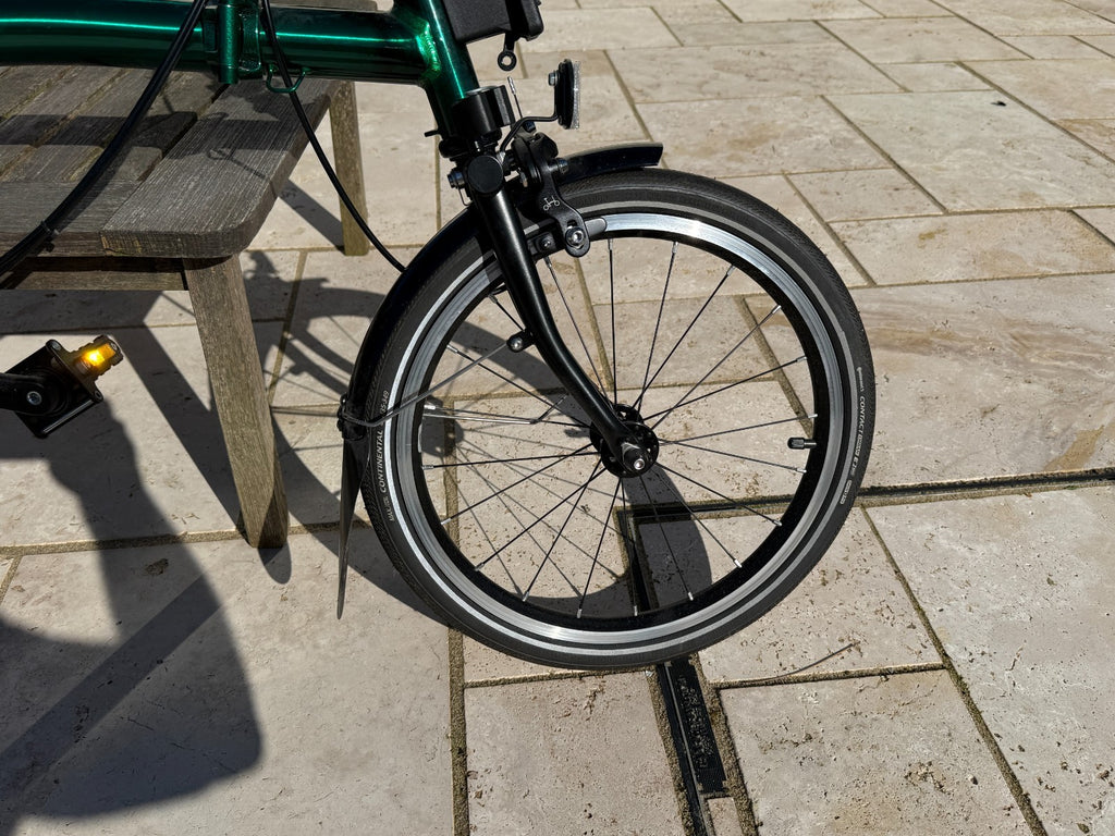 Brompton P Line 4 speed, Emerald Green