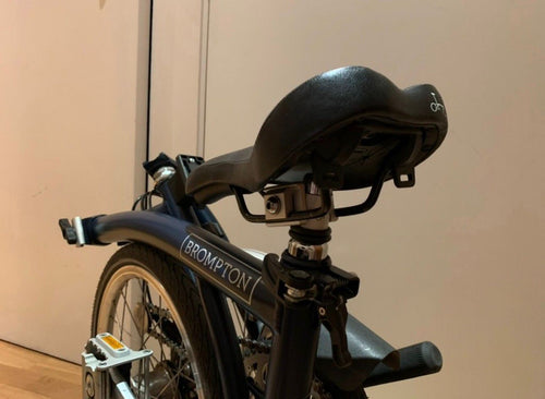 2022 Brompton C Line 3 Speed Folding Bike | Blue | Mudguards Excellent Condition