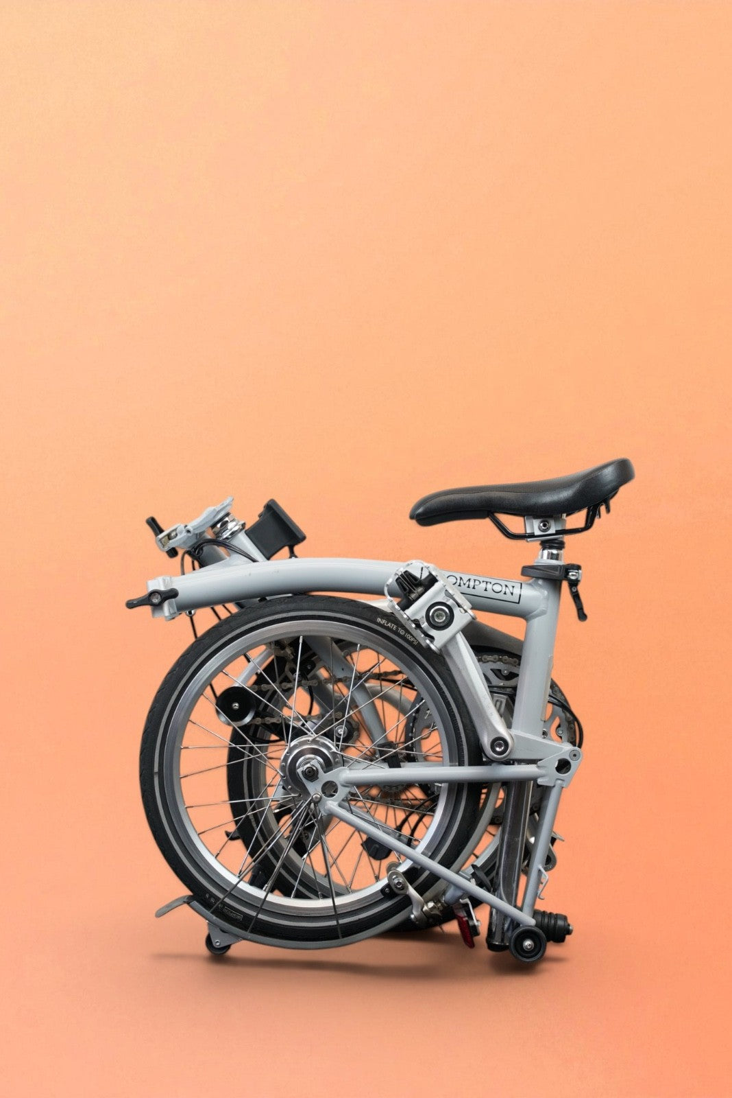 Brompton M3L (C Line Utility) - Soft Grey