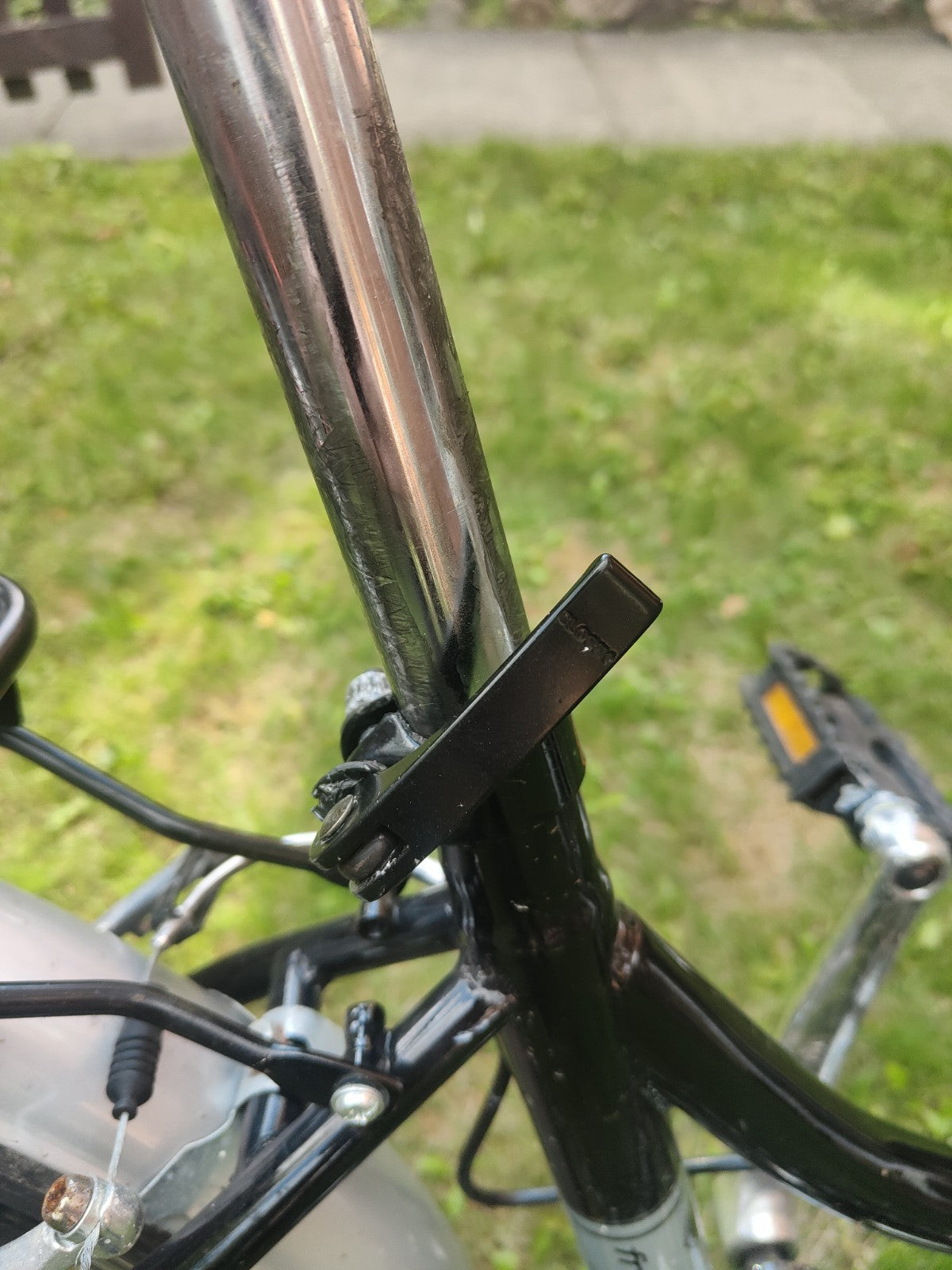 Kingston 20in Folding Bike 6-Speed Black/Silver Rear Rack Fenders + EXTRA'S