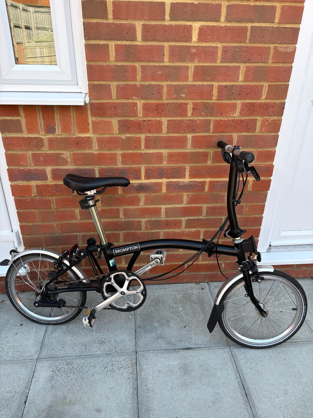 Brompton S3L 2020 (black) 3 speed folding bike very good condition