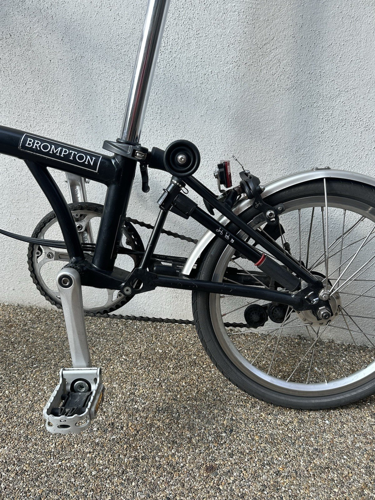 Brompton Folding Bike Black 2021 6 Speed - Very good condition - collection only
