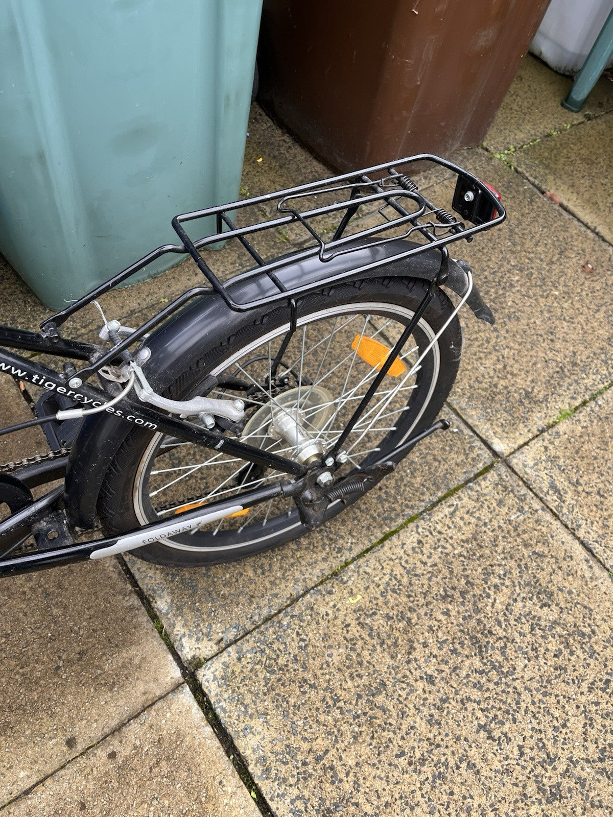 Pair of Foldaway Tiger Bikes Vintage Style