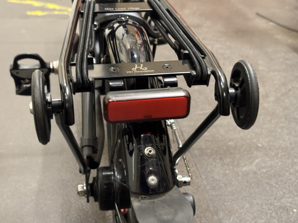 Brompton T Line Explore 12-Speed - Ceratech Black - Mid Bar