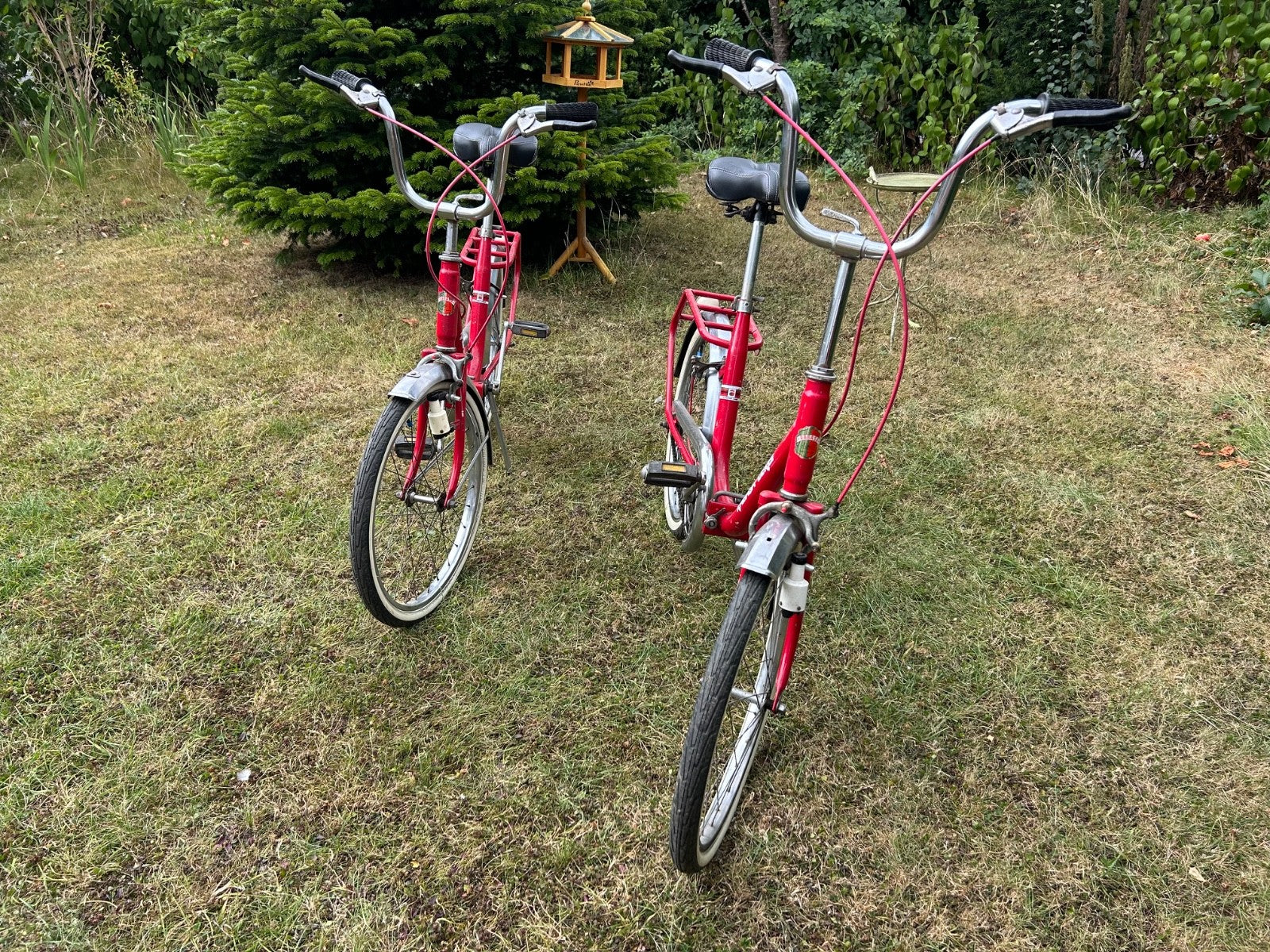 Pair of folding bikes - Rabasa Derbi - lovely vintage cycles
