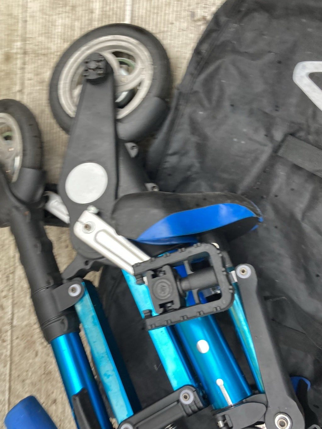 Rare Clive Sinclair A-Bike folding bike iconic commuting travel collector