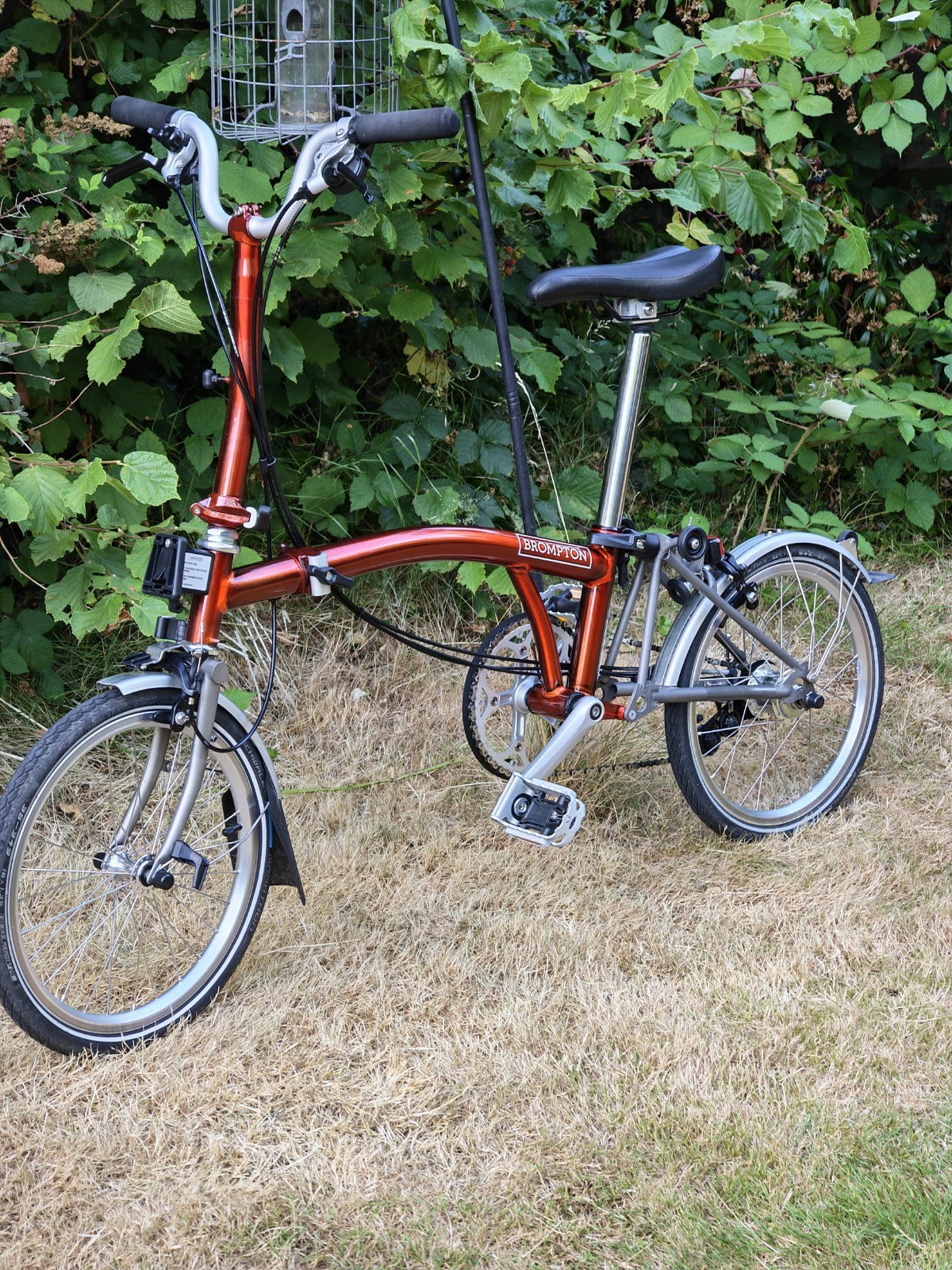 Brompton M6LX (2019) Flame Lacquer Superlight 6 Speed - Mint
