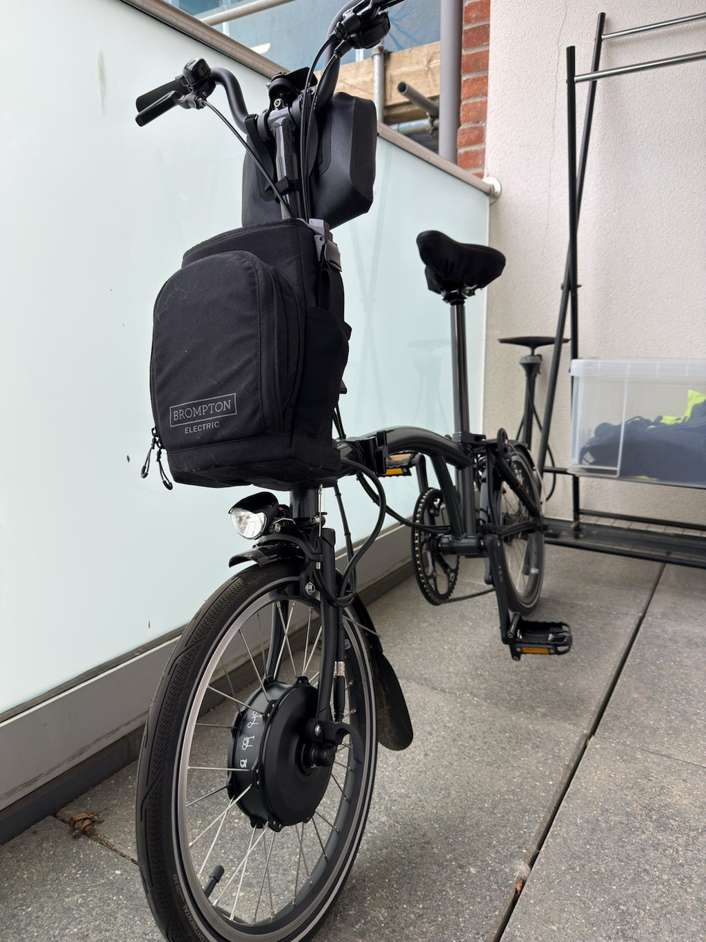 Brompton P Line 2023 Urban 4-Speed Black with Roller Frame