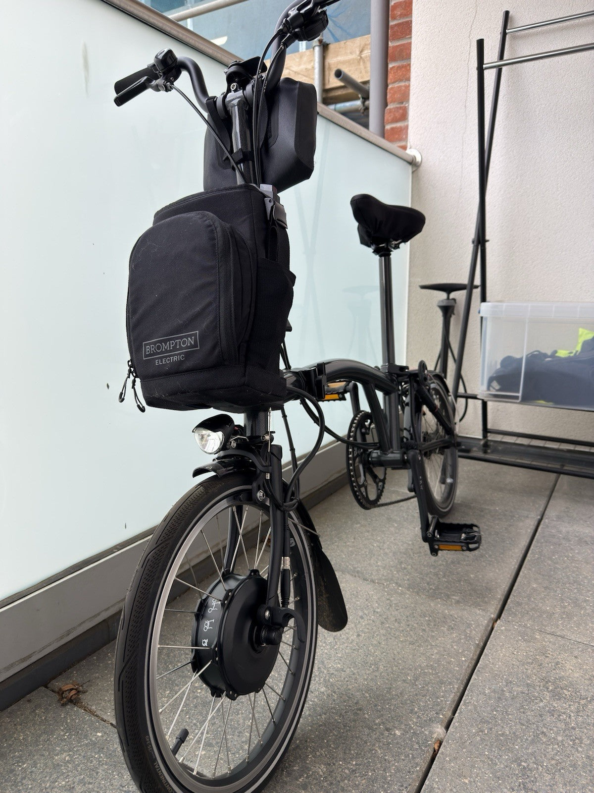 Brompton P Line 2023 Urban 4-Speed Black with Roller Frame