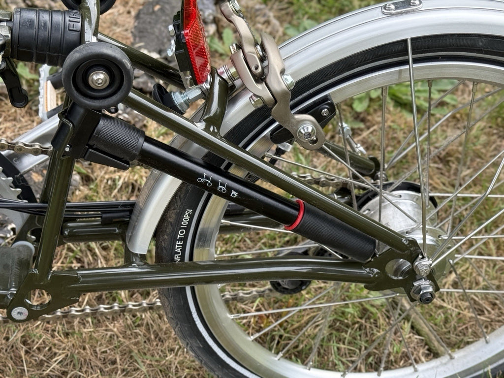 Brompton X Barbour Folding Bike M6L USED ONLY ONCE! Green