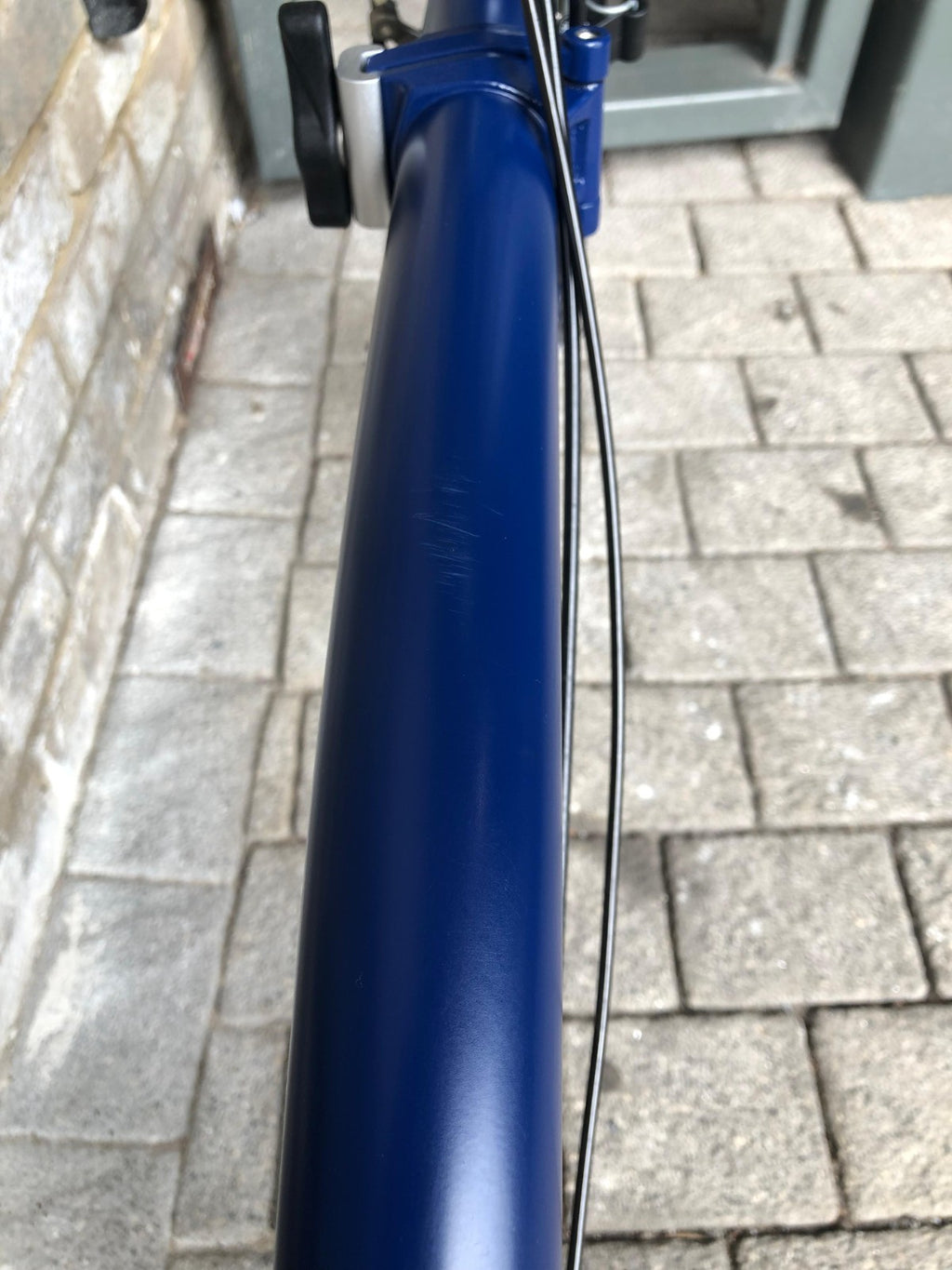 Brompton Cobalt Blue 3 Speed Mid M3L - WORLDWIDE DELIVERY