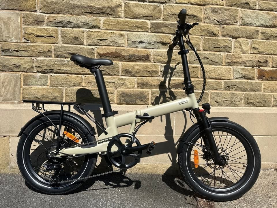 Eovolt Afternoon 20" Folding Bike - 2022 20 Inches / Desert Sand Eovolt