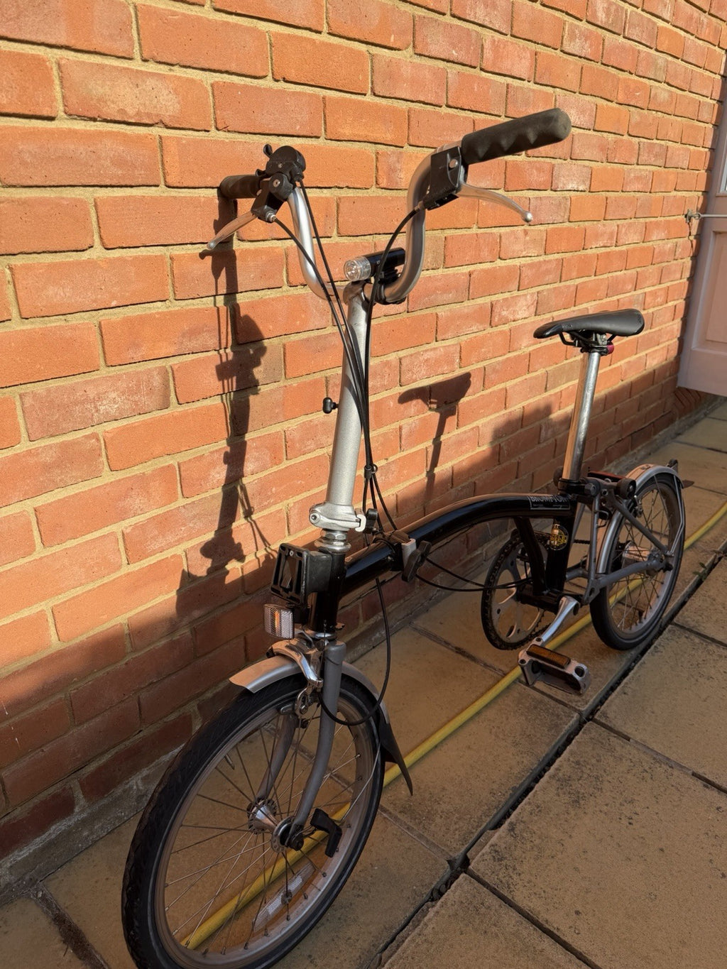 Brompton Folding Bike - Black/Silver | 3-Speed | Ready to Ride