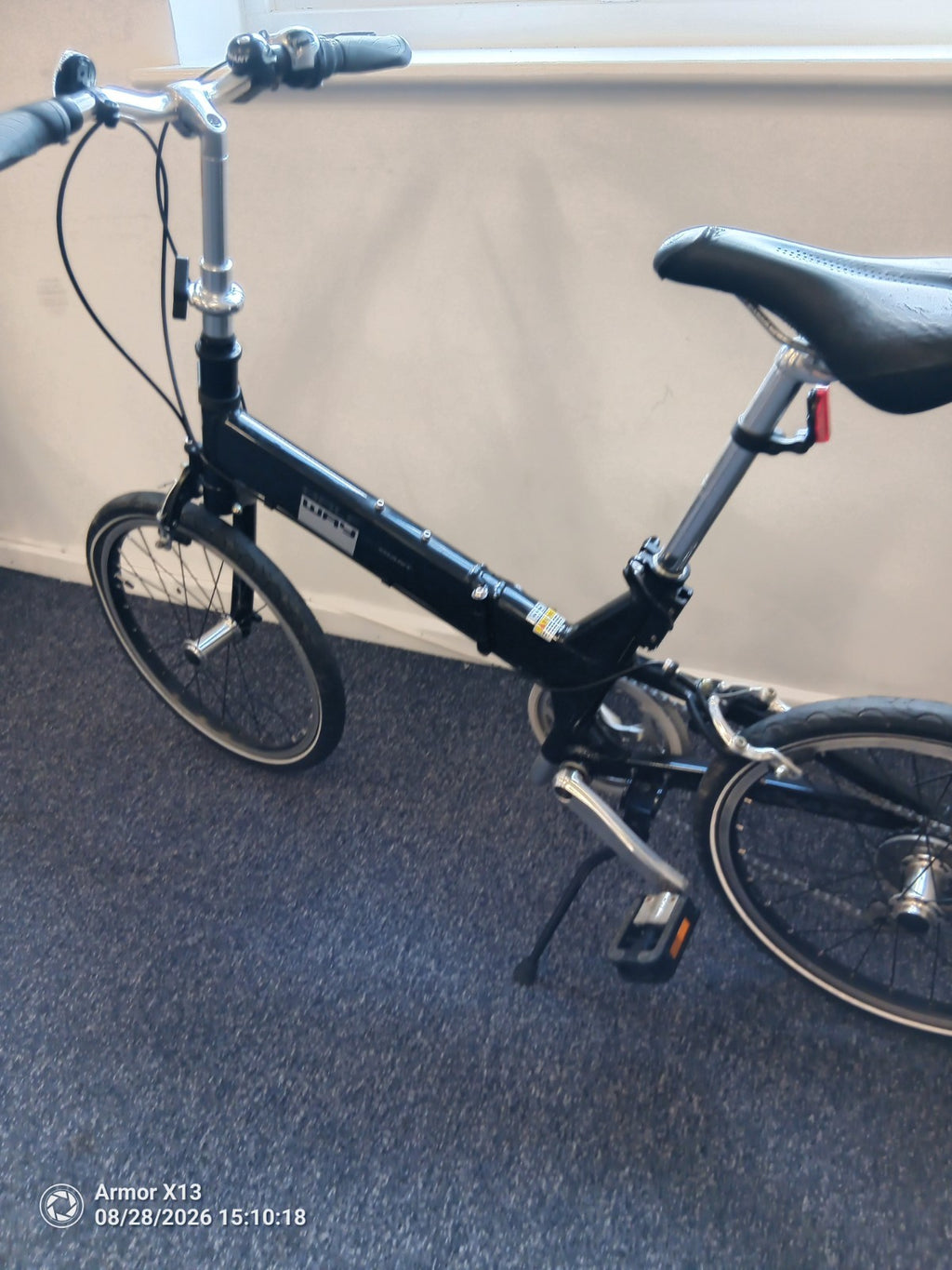 Giant Halfway Folding Bike 20'' Wheels 7-Speed Excellent Condition Black Frame