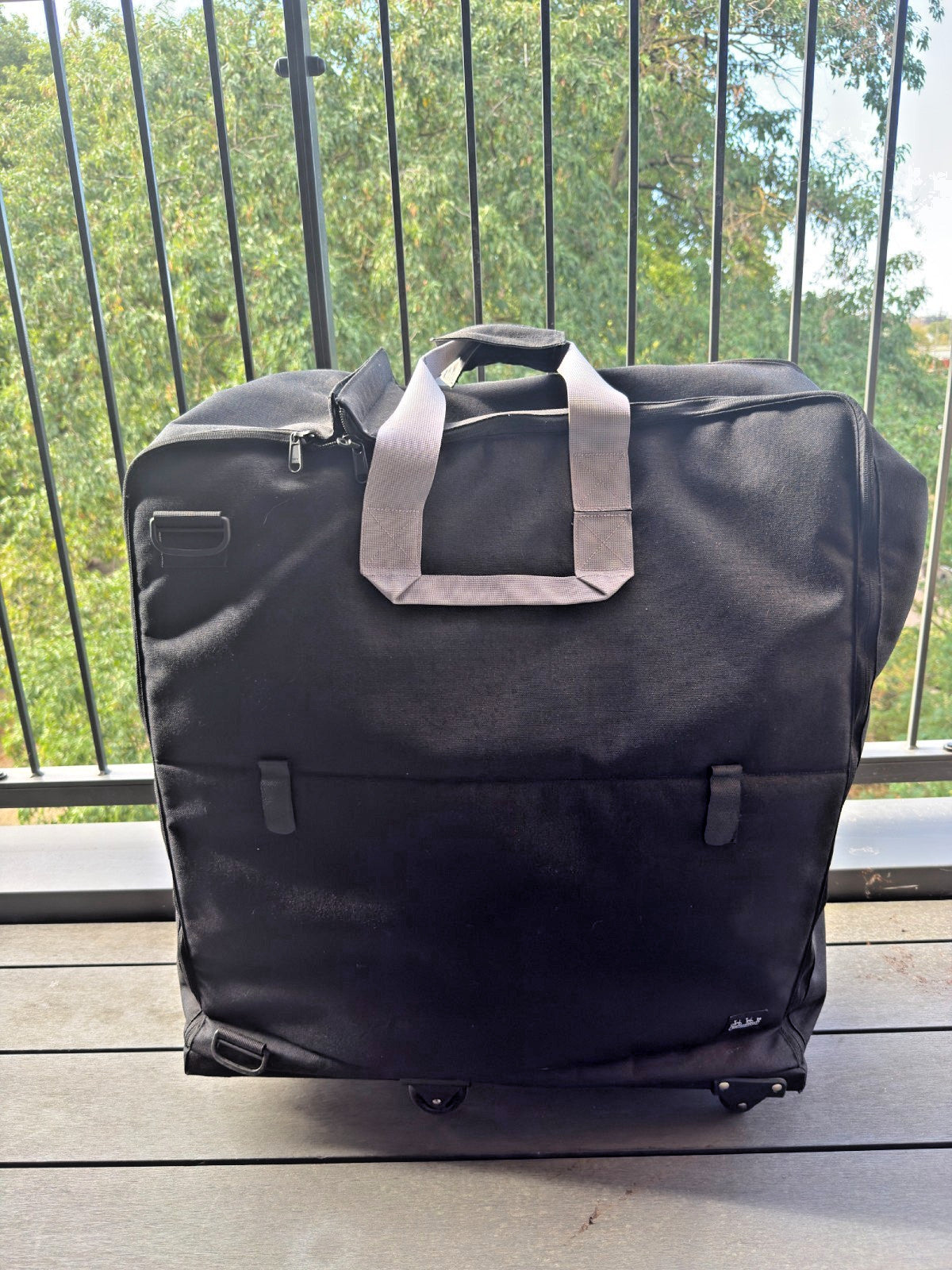 2024 Brompton C Line 6 Speed Black + Wheeled Travel Case, Pump & Kryptonite Lock