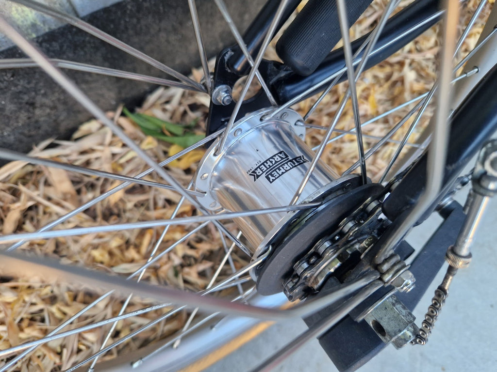 Brompton M3L black - 3 speed - thumb shifter