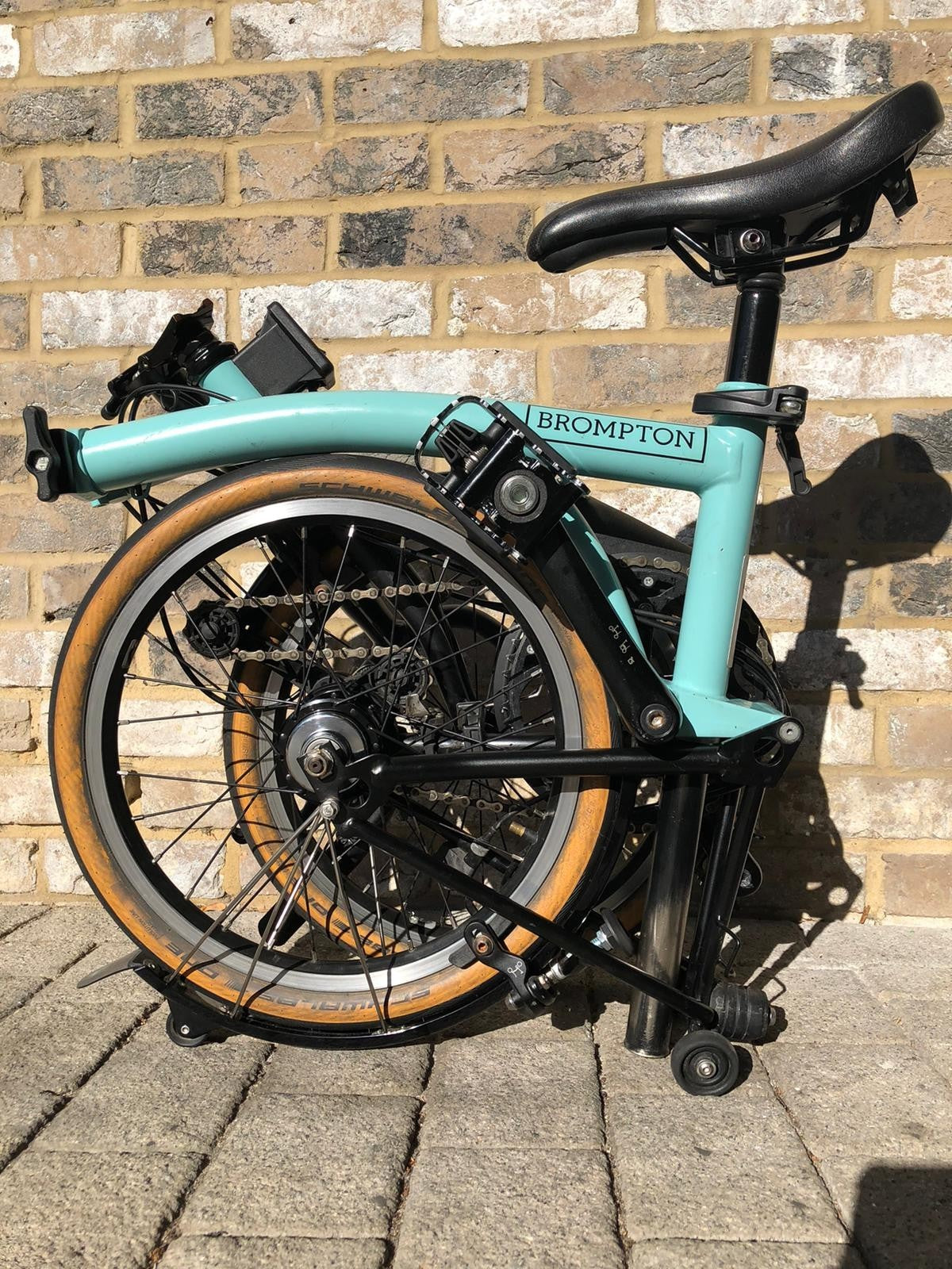 Brompton Turkish Green (Black Edition) M6L Mid 6 Speed - Worldwide Delivery