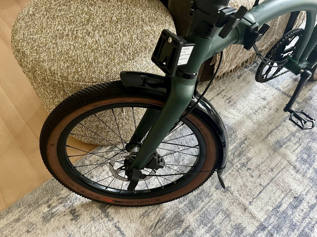 Brompton G Line, 8 speed w Roller Rack - Forest Green - Size Medium