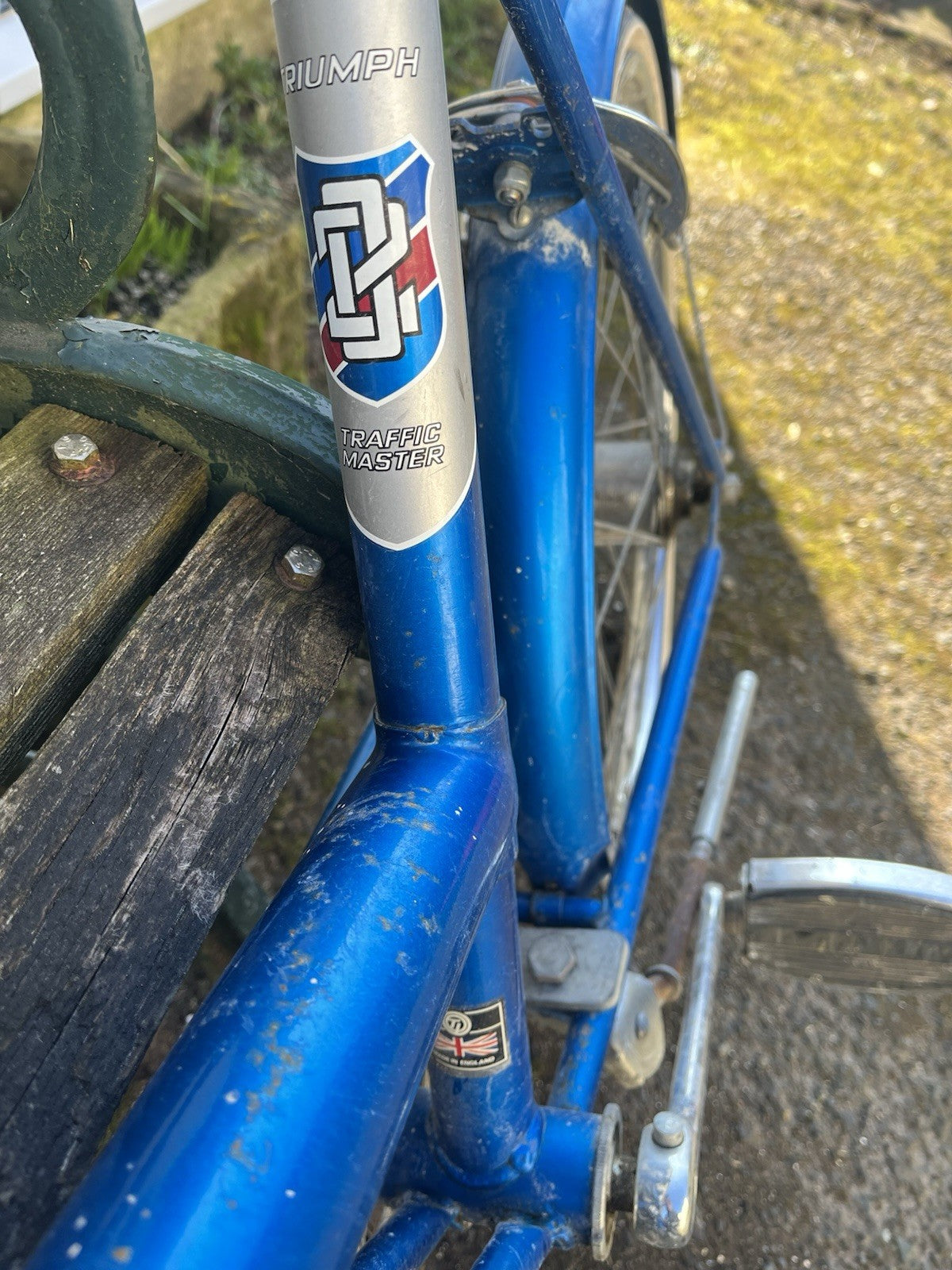 Restoration Project - Triumph Traffic Master Folding Bike
