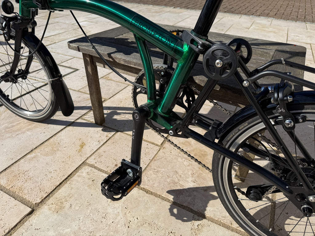 Brompton P Line 4 speed, Emerald Green