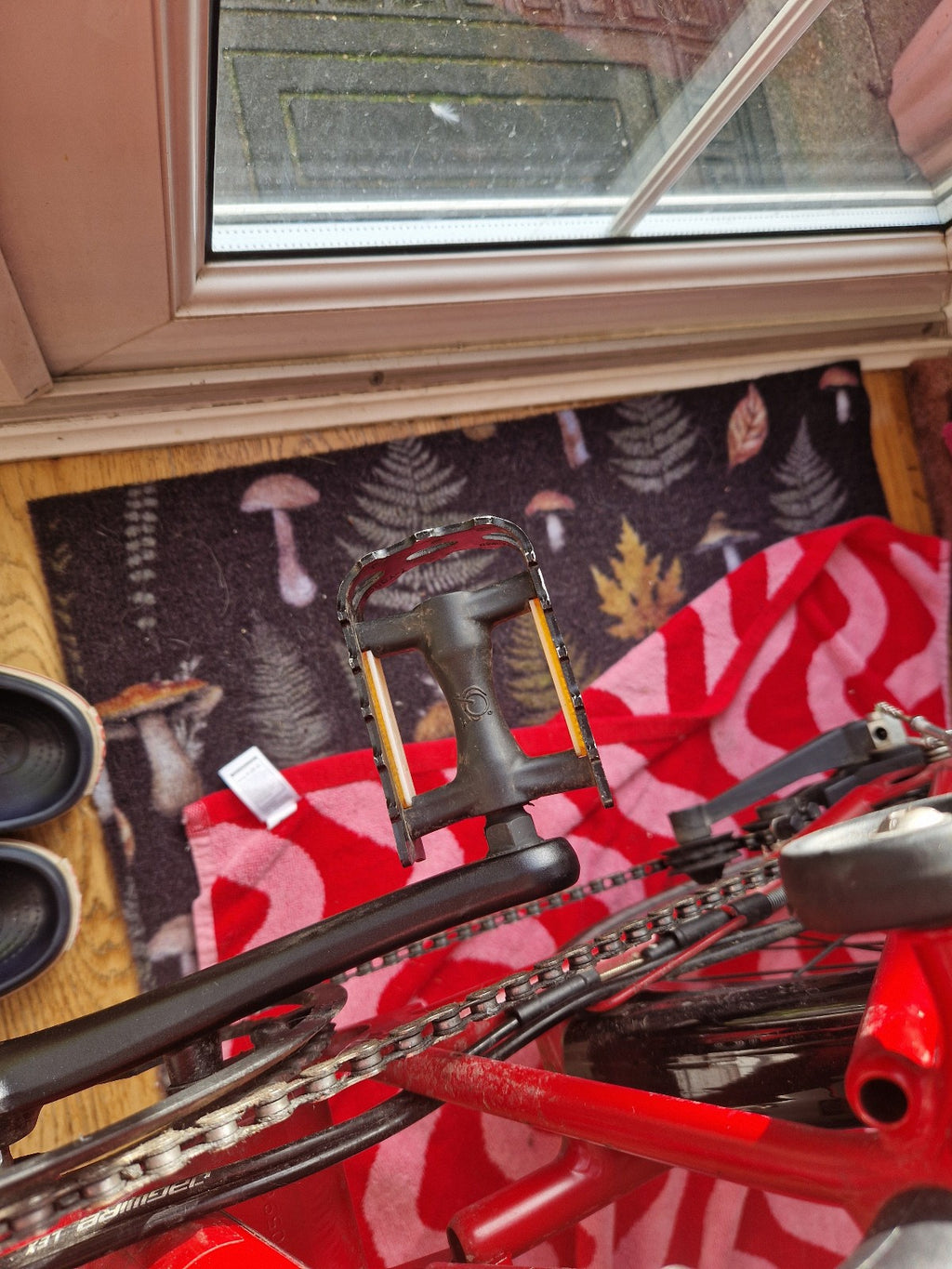 Brompton Folding C Line Bike 6-Speed, Red