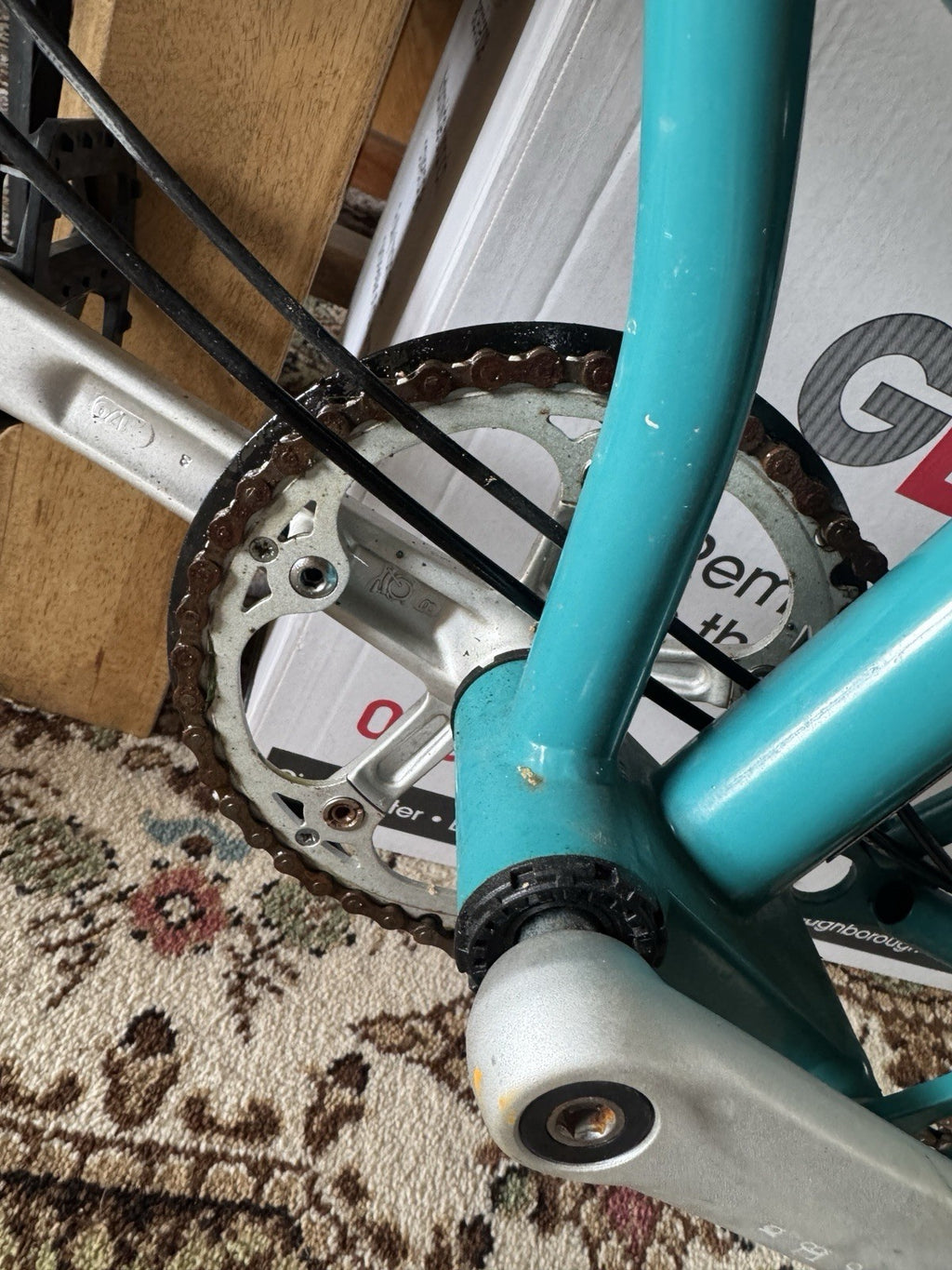 Brompton B75 16" Folding Bike - Blue