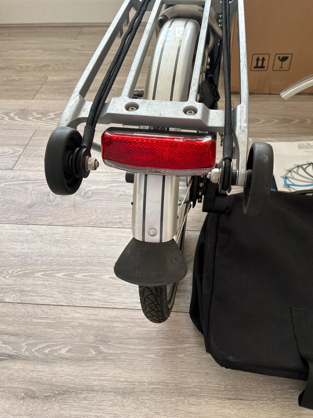 Brompton H3R, C Line, Folding Bicycle in Lime Green/Black