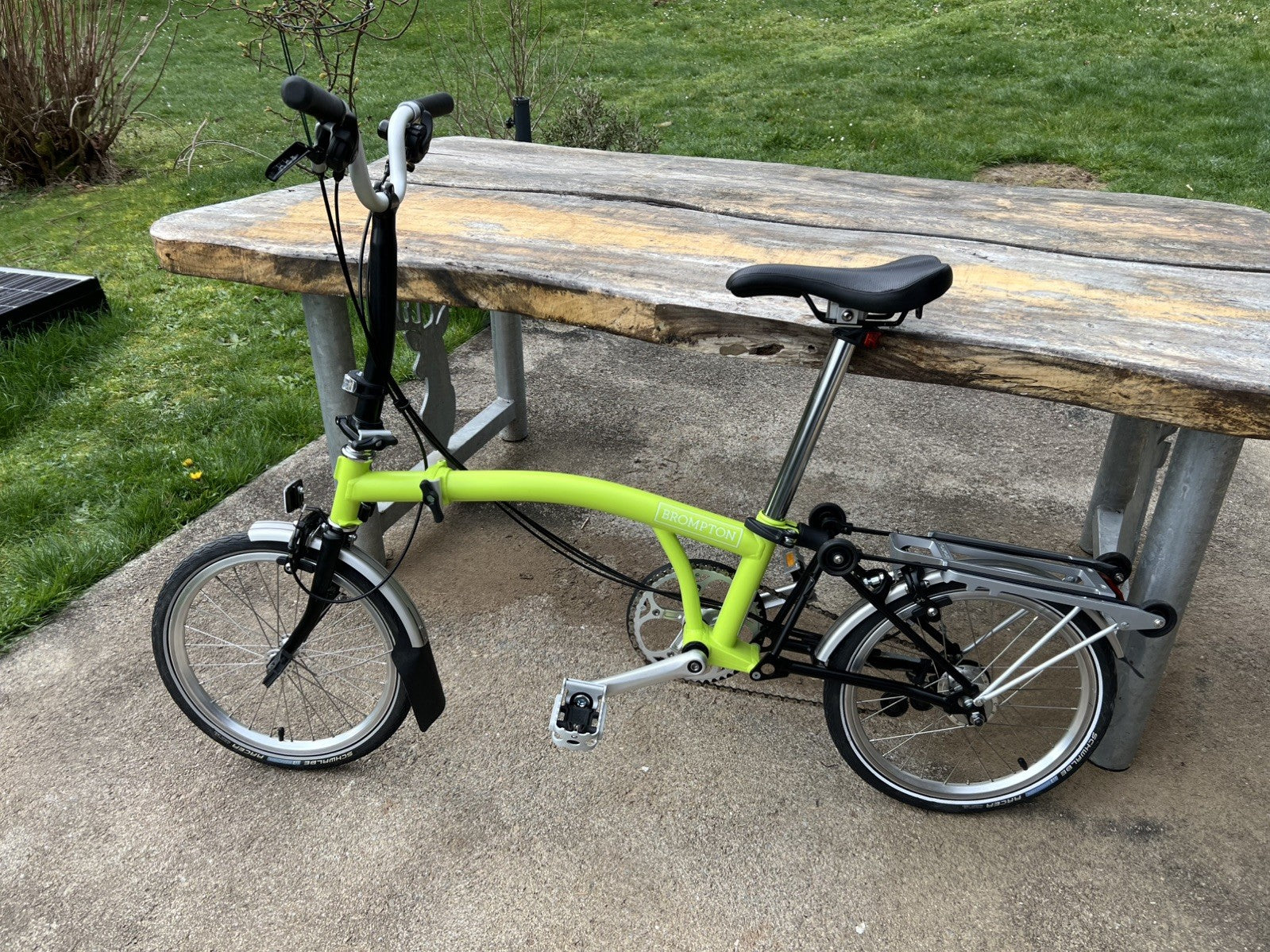 Brompton Lime Green M6R. 6 Speed. 2018. Mint!