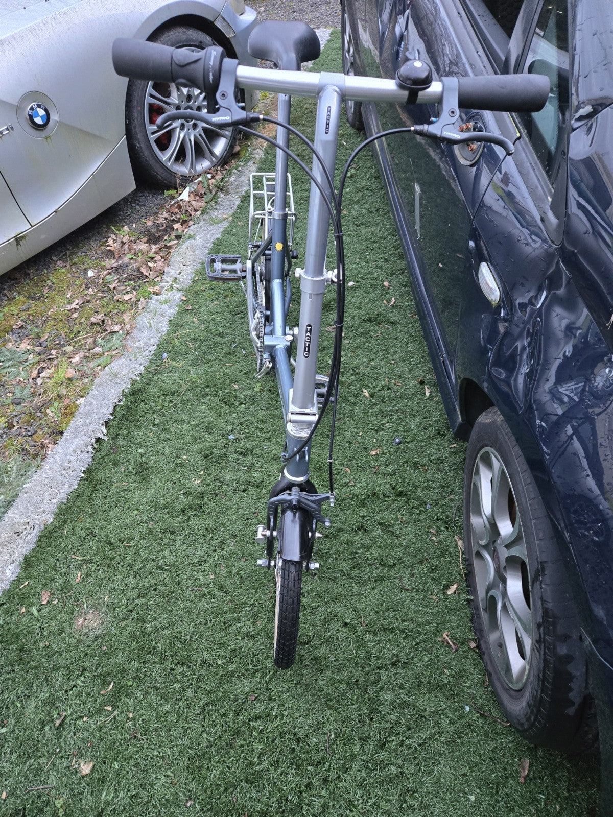 """TACTIC""",folded bike,very little use