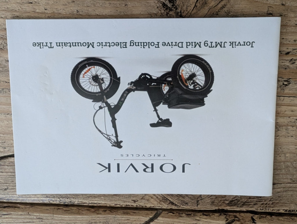 Jorvik Electric Folding Tricycle