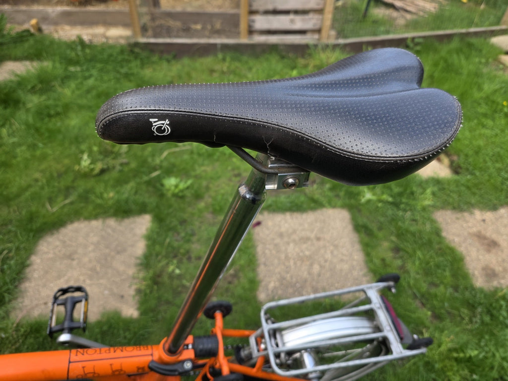 Brompton 6-speed folding bike 2013 with rear rack