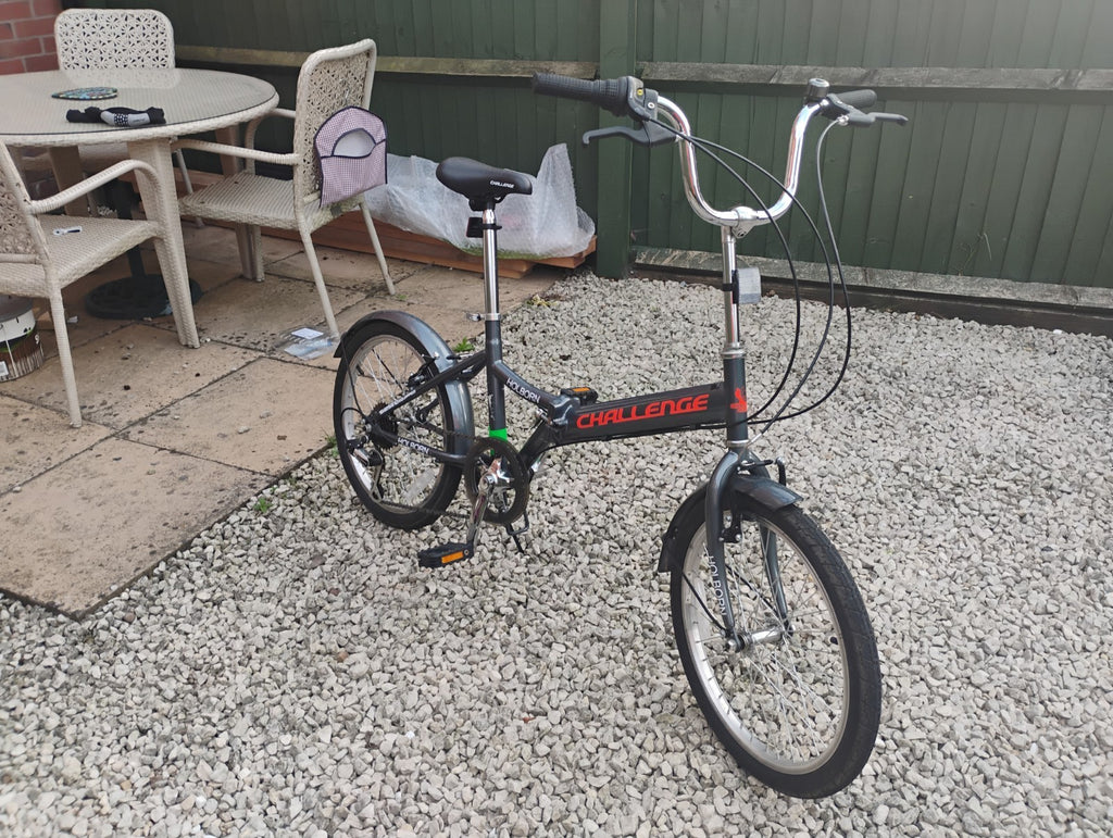 Challenge Holborn Folding Bike Unisex, 20-inch