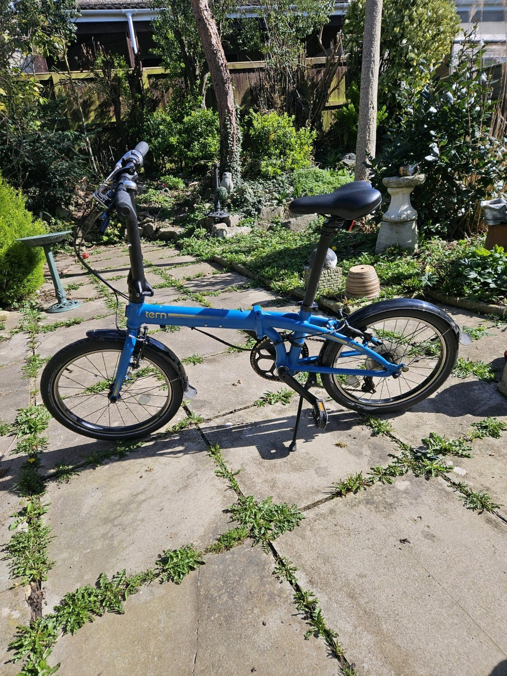 Tern Link C8 Folding Bike 8 Speed – Blue – Great Condition