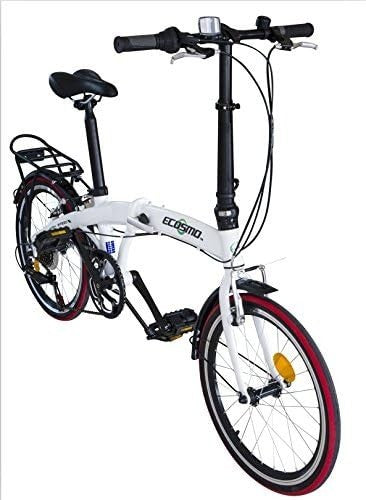 16" Folding City Bikes 7-Speed Lightweight Alloy Frame 12kg Urban Ride (V)