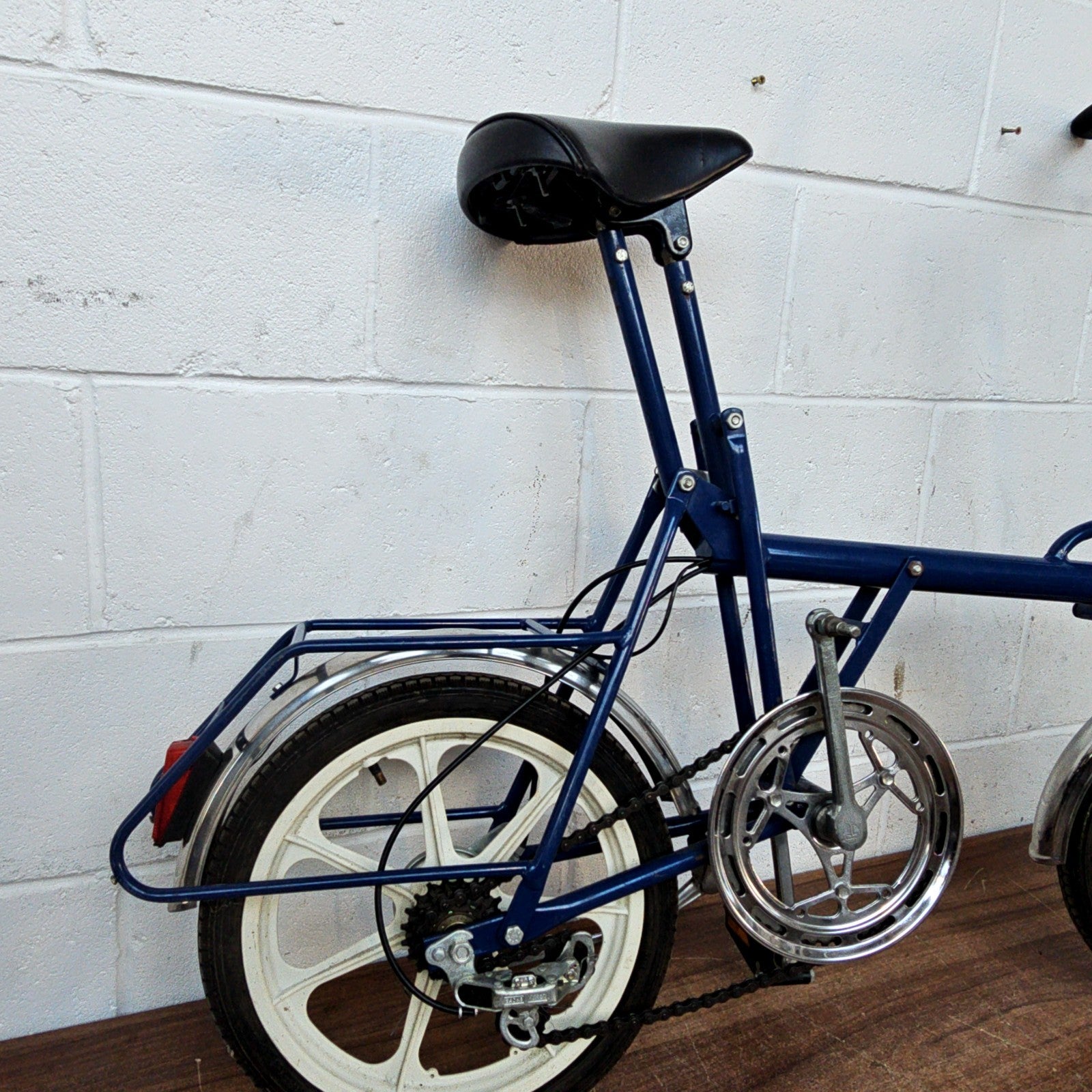 Vintage Di-Blasi Folding Bike 16” Nylon Wheels Early Model Rare Collector’s