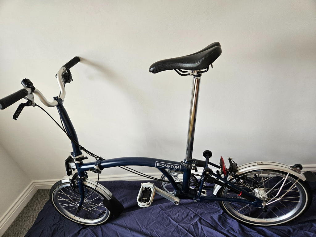Brompton 3 Speed - C Line - M3L - Blue - excellent condition