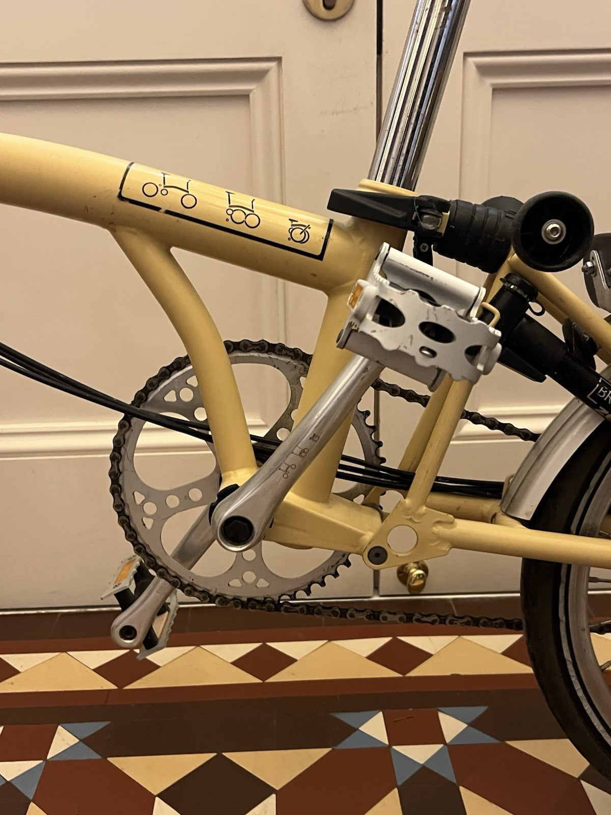 M6L Brompton 6 Gears (2013) Folding Bike Including Carry Bag