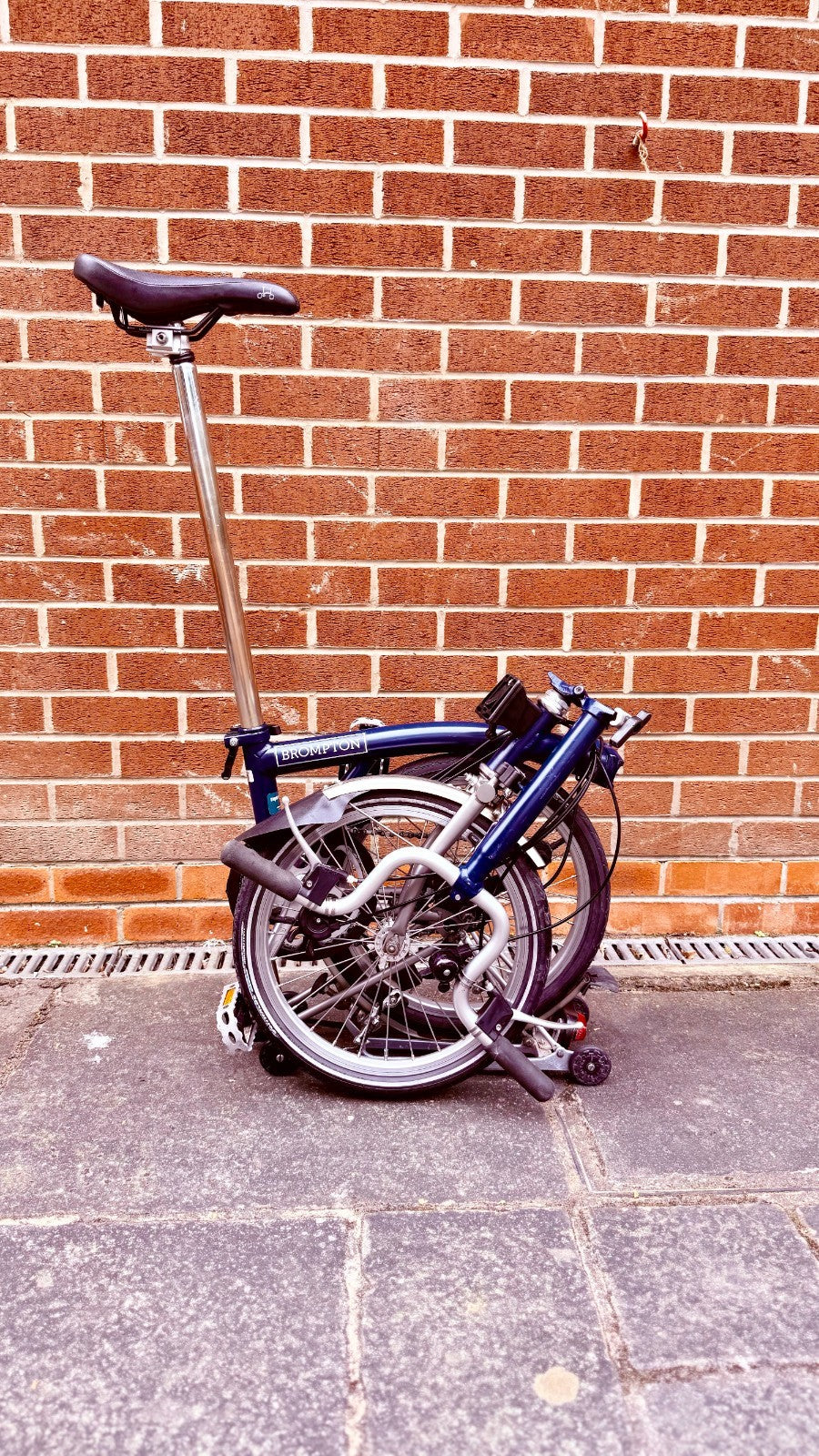 Brompton M6L-X Titanium C Line 6 Speed Very Good Used Condition FREE POSTAGE
