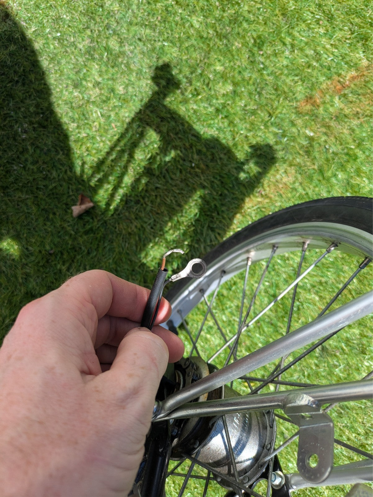 1999 Brompton T5 5-Speed Folding Bicycle – Red/Black (Original Setup)